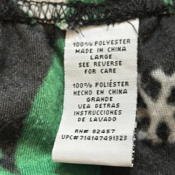 Elf PJ Pants Size Large - Picture 3 of 5